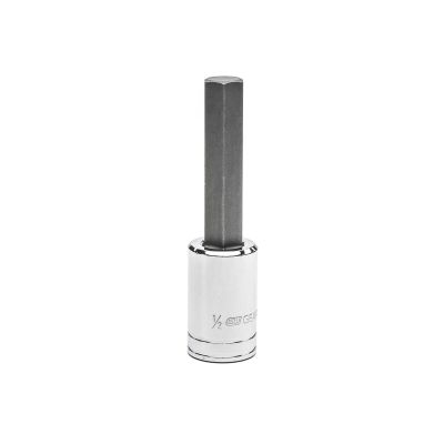 KDT82559 image(0) - GearWrench 1/2 Inch Drive Mid Length Hex Bit SAE Socket 1/2 Inch