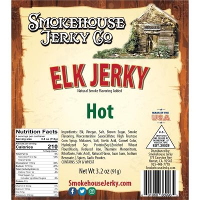 THS601968369965 image(0) - Tender Heifer Snack Co. Elk Hot