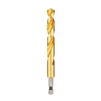 MLW48-89-4625 image(0) - Milwaukee Tool 7/16" SHOCKWAVE RED HELIX Titanium Drill Bit