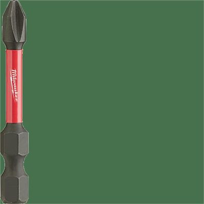 MLW48-32-4162 image(0) - Milwaukee Tool SHOCKWAVE 2" Power Bit Phillips #2 (25 Pk)