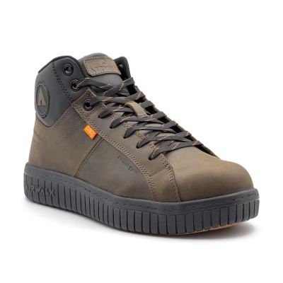 FSIAW5010-10.5EE image(0) - Airwalk Deuce Mid MET - Men's - CT|EH|MT|SF|SR - Dark Coffee / Black - Size: 10.5 - 2E - (Extra Wide)