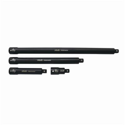 AST78004 image(0) - Astro Pneumatic 4 Piece 1/2 Inch Drive Goliath Torque-Saver Impact Extension Bar Set 2.5 Inch -15 Inch