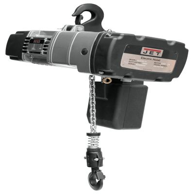 JET104035 image(0) - Jet Tools 1-Ton Electric Chain Hoist 1-Phase 20' Lift | BLVS100-020