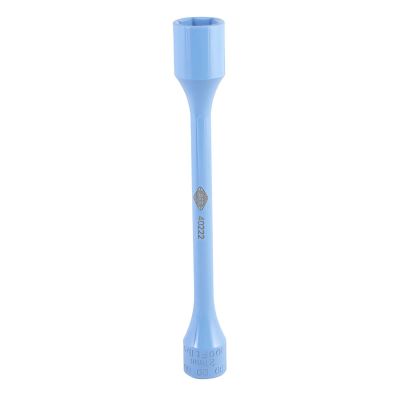 INT40222 image(0) - American Forge & Foundry American Forge & Foundry AFF - Limiting Torque Socket - 1/2" Drive - 21mm - 100 Ft/Lbs - Sky Blue
