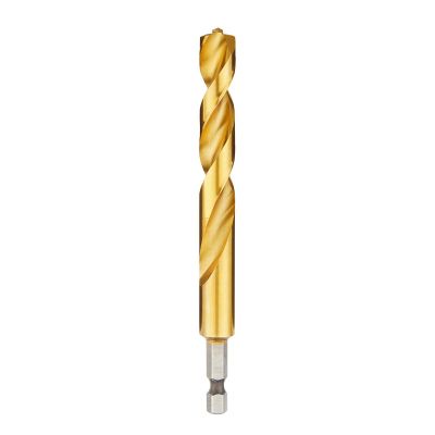 MLW48-89-4627 image(0) - Milwaukee Tool 15/32" SHOCKWAVE RED HELIX Titanium Drill Bit