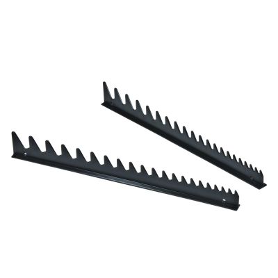 ERN6013M image(0) - Ernst Mfg. 20 Tool Wrench Rail Set w/ Magnetic Backing - Black
