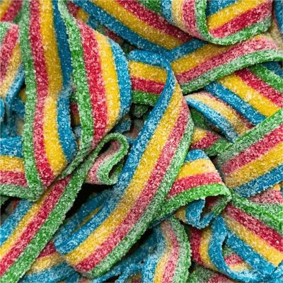 THS784300-190721 image(0) - Tender Heifer Snack Co. Licorice Belts Sour Fruit 10 Ounce