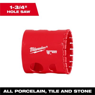 MLW49-56-5641 image(0) -  Milwaukee Tool  1-3/4 Inch Diamond Max Hole Saw