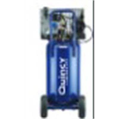 QAC8975705101 image(0) - Quincy Quincy SS 2-HP Single-Stage Air Compressor (115V-1-Phase) 24 Gallon Vertical Portable