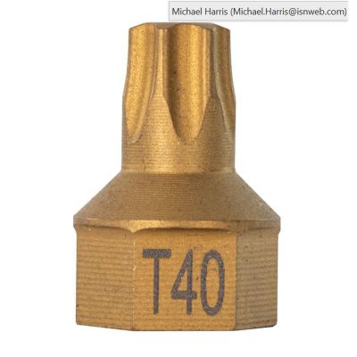 MAY16116 image(0) - Mayhew T40 Torx® Dual Drive Bit, 7/16" Drive