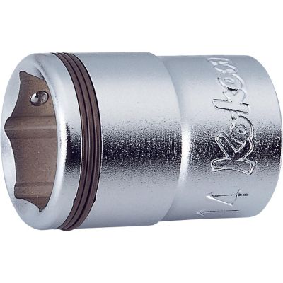 KKN3450M-10 image(0) - Ko-ken USA 3/8 Sq. Dr. Socket 10mm Nut Grip Length 26mm