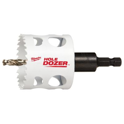 MLW49-56-9668 image(0) - Milwaukee Tool 2-1/8" HOLE DOZER Bi-Metal Hole Saw with Arbor