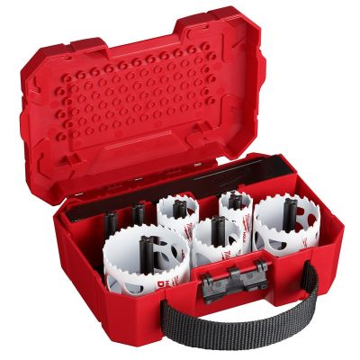 MLW49-22-4009 image(0) - Milwaukee Tool HOLE DOZER Large Diameter Hole Saw Kit - 9PC