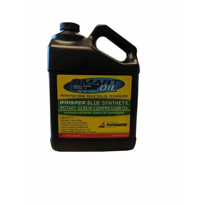 EMXOILROT103G image(0) - Emax Compressor Smart Oil - Rotary Screw Whisper Blue Synthetic - 1 Gal