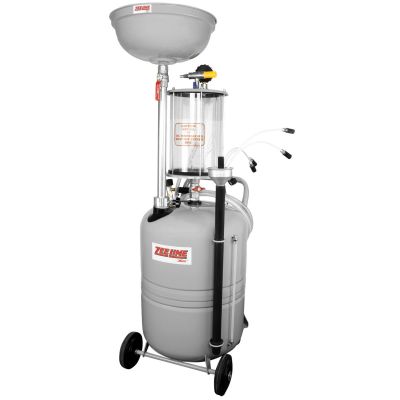 MILZE21CMB image(0) - Zeeline by Milton 21-Gallon Professional Combination Oil Drain & Fluid Evacuator w/ Measuring Bowl