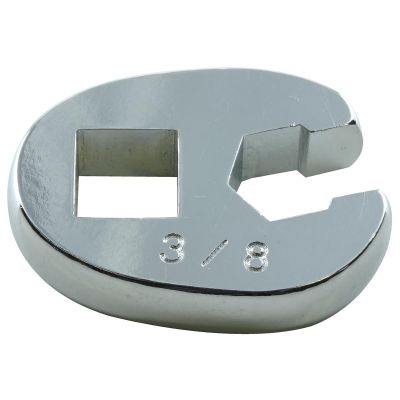 KTI22312 image(0) - K Tool International Wrench 3/8 Inch Flare Nut Crowfoot 6 Point 3/8 Drive