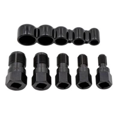 KAS55-1026-3420 image(0) - Lang Tools 5 pc Spark Plug Thread Chaser Tap Set