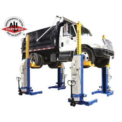 ATEML-4030BC image(0) - Atlas Equipment Atlas Equipment ALI Certified Battery Powered Mobile Column Lift System 66,000 Lb. Capacity