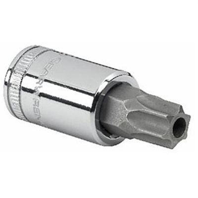 KDT80185 image(0) - GearWrench 1/4 Inch Drive Tamper-Proof Torx Bit Socket T30