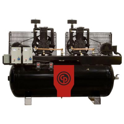 CPCRCP-10123D image(0) - Chicago Pneumatic 2x5 HP 3 phase 120h