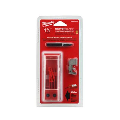 MLW48-25-5220 image(1) - Milwaukee Tool SWITCHBLADE 3 Blade Replacement 1-3/8" Kit