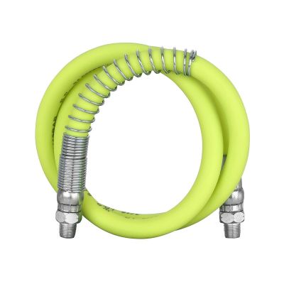 LEGL2925FZSP image(0) - Legacy Manufacturing Flexzilla 36" Grease Hose 3/16" MNPT Spring Guard