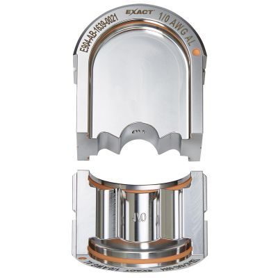 MLW49-12-U01A image(0) - Milwaukee Tool EXACT 1/0 Aluminum 12T U-Style Die