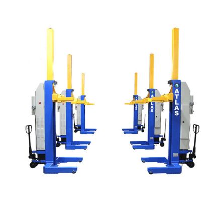 ATEML-6051BC image(0) - Atlas Equipment 111,000 LB ALI CERTIFIED BATTERY POWERED MOBILE COLUMN LIFT
