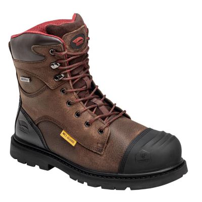FSIA7556-16M image(0) - Avenger Hammer Series - Men's Met Guard 8" Work Boot - Carbon Toe - CN | EH | PR | SR - Brown - Size: 16M