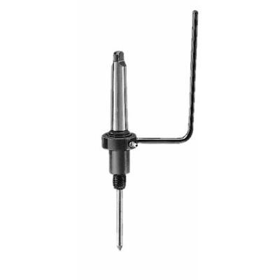 MLW49-57-0010 image(0) - Milwaukee Tool #3 Morse Taper to Threaded Steel Hawg Cutter Arbor