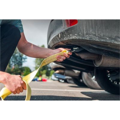 WLMW1822 image(1) - Performance Tool 2" x 20' Tow Strap w/ Hooks