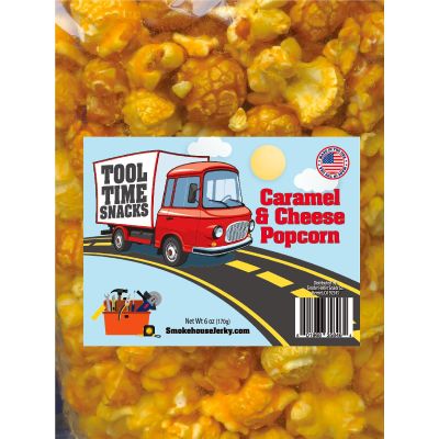 THS601968-358464 image(0) - Tender Heifer Snack Co. 6oz Caramel & Cheese Popcorn