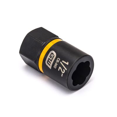 KDT84764 image(0) - GearWrench 3/8 Inch Drive Bolt Biter Impact Extraction Socket 1/2-Inch