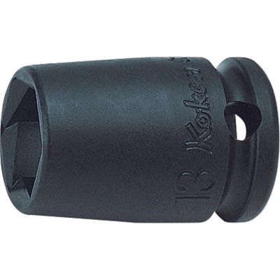 KKN135E-60B image(0) - Ko-ken USA 135E-60B 1/4 Hex Dr. Adaptor 1/2 Square Length 60mm Ball type