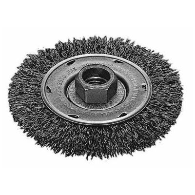 MLW48-52-5070 image(1) - Milwaukee Tool 4" Radial Crimped Wheel- Carbon Steel