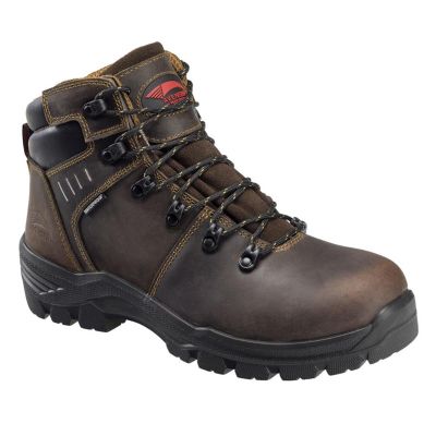 FSIA7401-15W image(0) - Avenger Foundation Series - Men's Boots - Carbon Nano-Fiber Toe - IC|EH|SR|PR - Brown/Black - Size: 15W