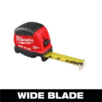 MLW48-22-1235 image(0) - Milwaukee Tool 35ft Wide Blade Tape Measure