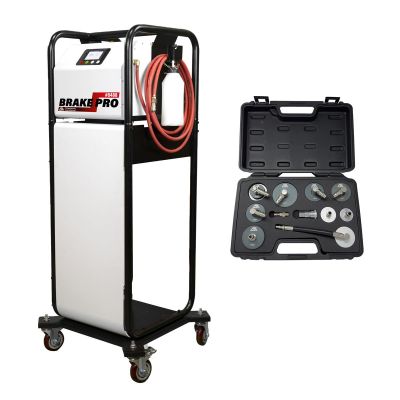 CTA8210 image(0) - CTA Tools Brake-Pro Electric Pressure Brake Bleeder with Adapters - 60L