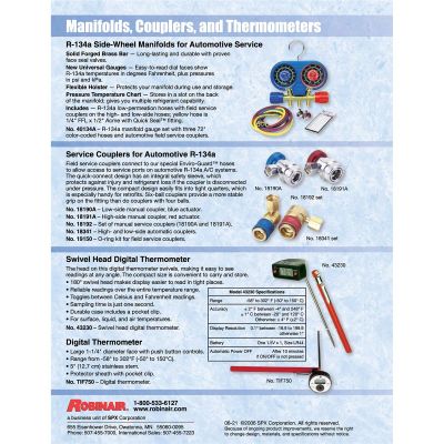 ROB19150 image(1) - Robinair Replacement seal kit for R134A Service Couplers