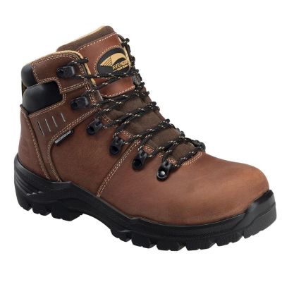 FSIA7451-10W image(0) - Avenger Foundation Series - Women's Boots - Carbon Nano-Fiber Toe - IC|EH|SR|PR - Brown/Black -Size: 10W