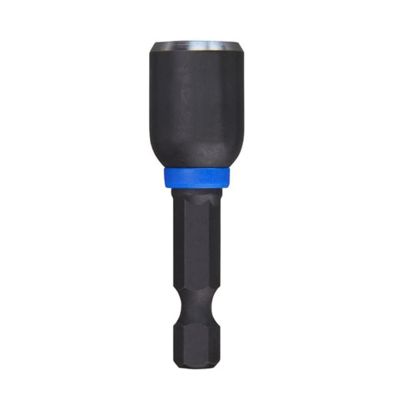 MLW49-66-4705 image(0) - Milwaukee Tool SHOCKWAVE Impact Duty 3/8” x 1-7/8” Magnetic Nut Driver BULK 10