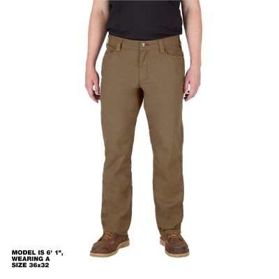 MLWM650K-3034 image(0) - Milwaukee Tool Work Pants - Khaki 30 X 34