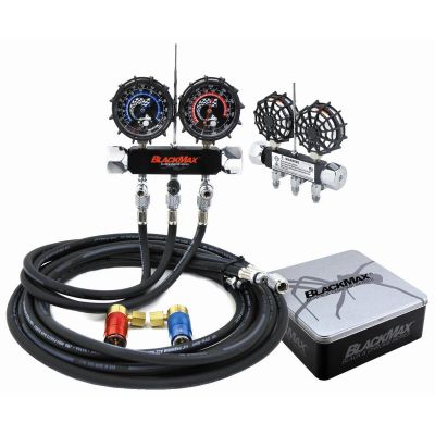 CPSMAID8QZ image(0) - CPS Products BLACKMAX CHROME MANIFOLD set in a Collectors TIn