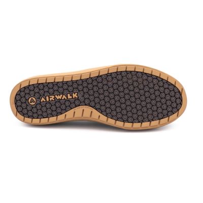 FSIAW7002-7.5D image(1) - Airwalk AIRWALK - VENICE - Men's Leather Slip On - CT|EH|SF|SR - Buffalo Crazy Horse / Gum - Size: 7.5 - D - (Regular)