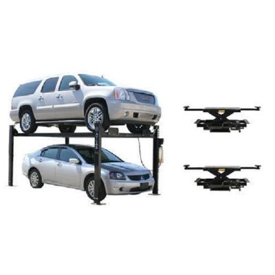 ATEXH-PRO8-COMBO-FPD image(0) - Atlas Automotive Equipment Atlas Equipment PRO8000 4 Post Lift + RJ35 Sliding Jacks Combo