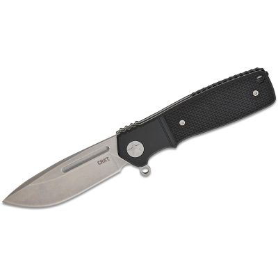 CRKK246KXP image(0) - CRKT (Columbia River Knife) Homefront Compact Liner Lock Folding EDC Pocket Knife with Silver Blade - Black