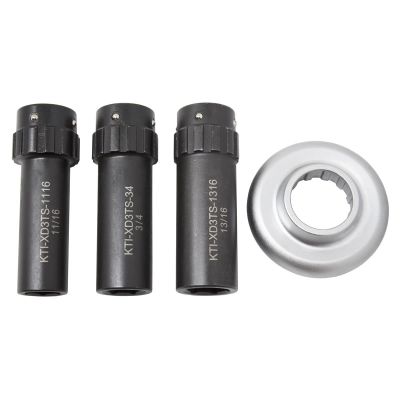 KTIXD3TSSAE image(0) - K Tool International 4pc SAE Ultimate Torq Socket Set