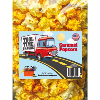 THS601968-358426 image(0) - Tender Heifer Snack Co. 9oz Caramel Popcorn
