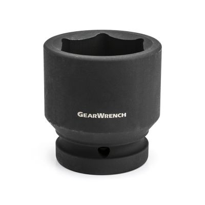 KDT84230 image(0) - GearWrench 1 Inch Drive 6 Point Standard Impact SAE Socket 2-5/8 Inch