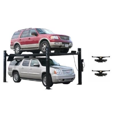 ATEXH-PRO9-COMBO1-FPD image(0) - Atlas Automotive Equipment Atlas Equipment PRO9000 4 Post Lift + RJ35 Sliding Jacks Combo